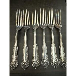 International‎ Silver Berwick  Dinner Fork Silver Plate, 1904 Discontinued Set-6